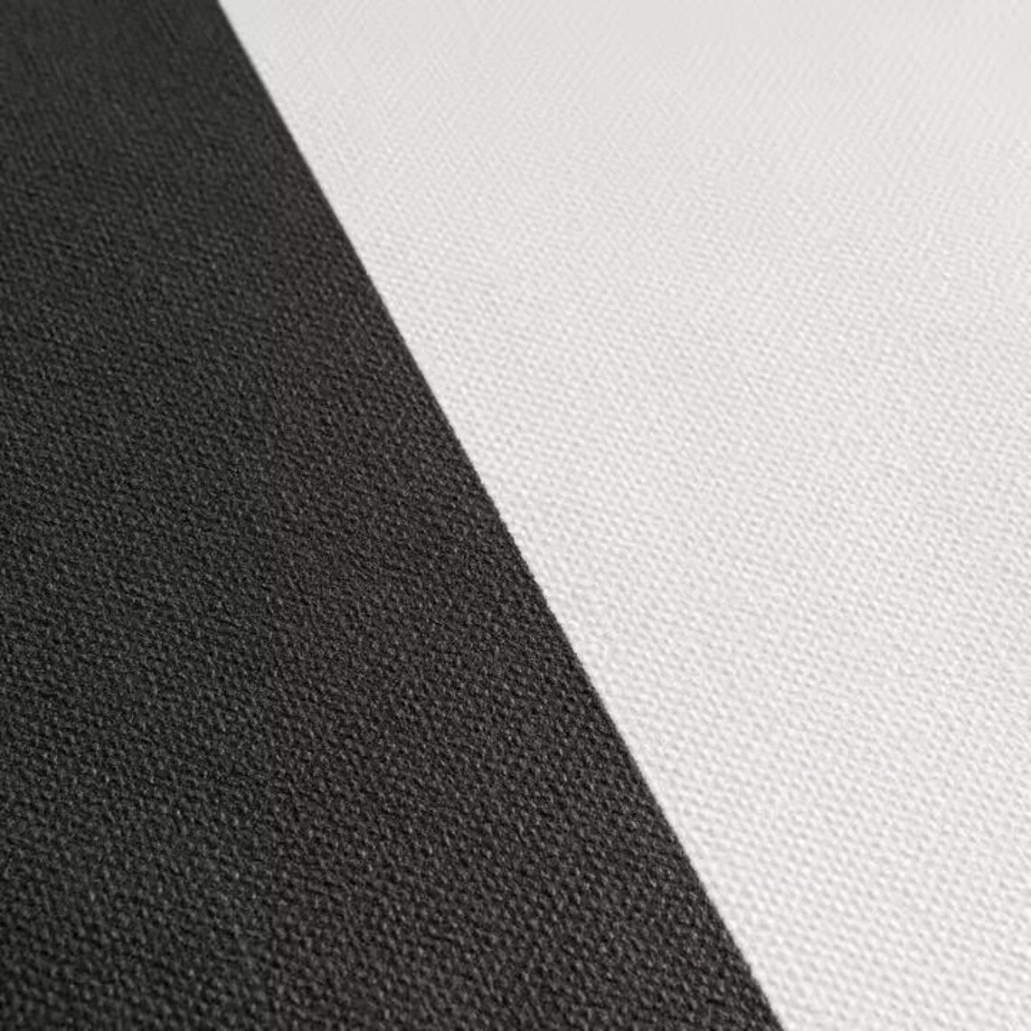 Bold Black and White Striped Wallpaper