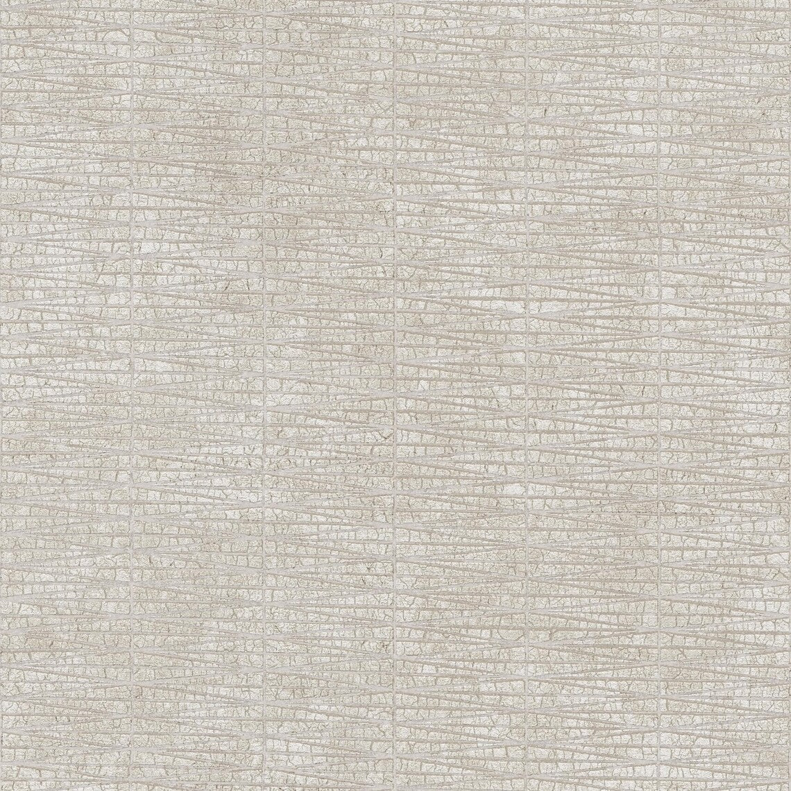 Light Beige Crackle Texture Wallpaper, Fissured Distressed Stucco