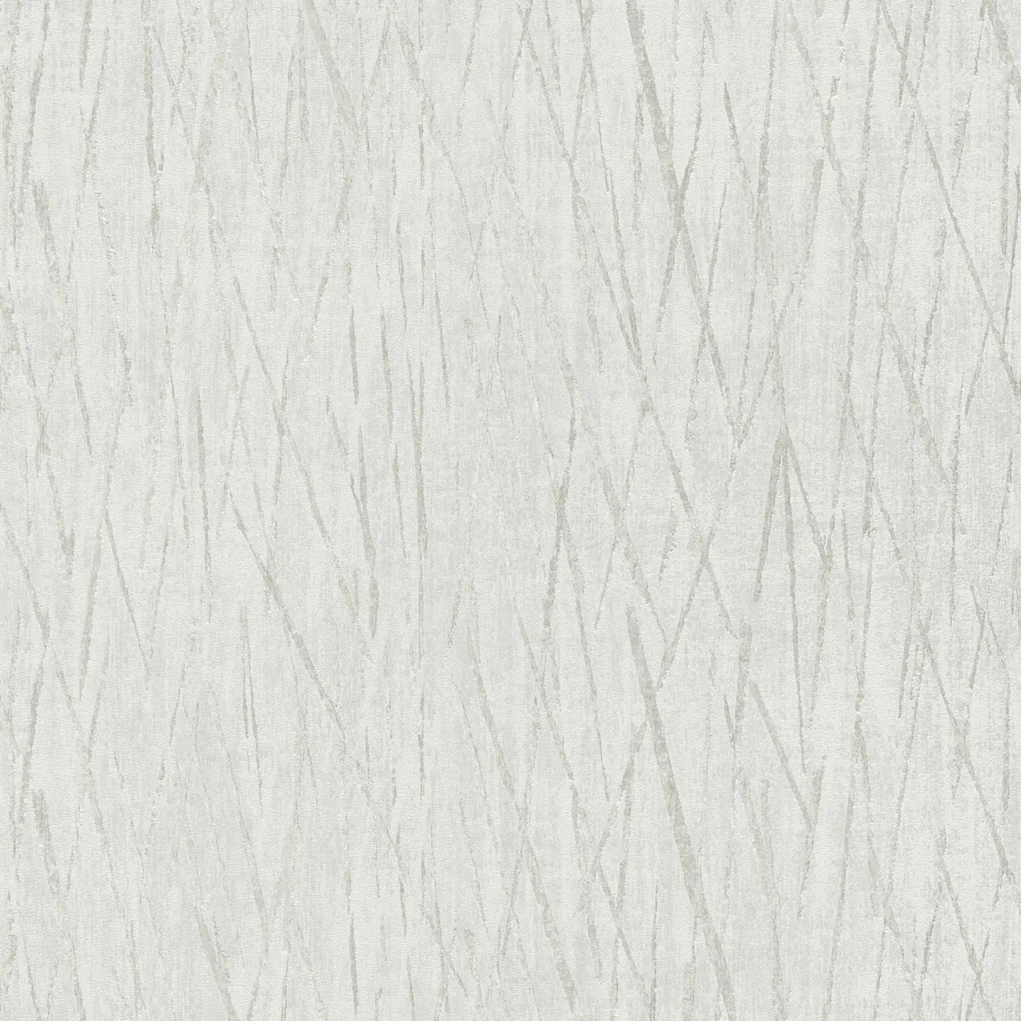 Off-White Abstract Scratch Wallpaper, Subtle Pale Grey Line Textured