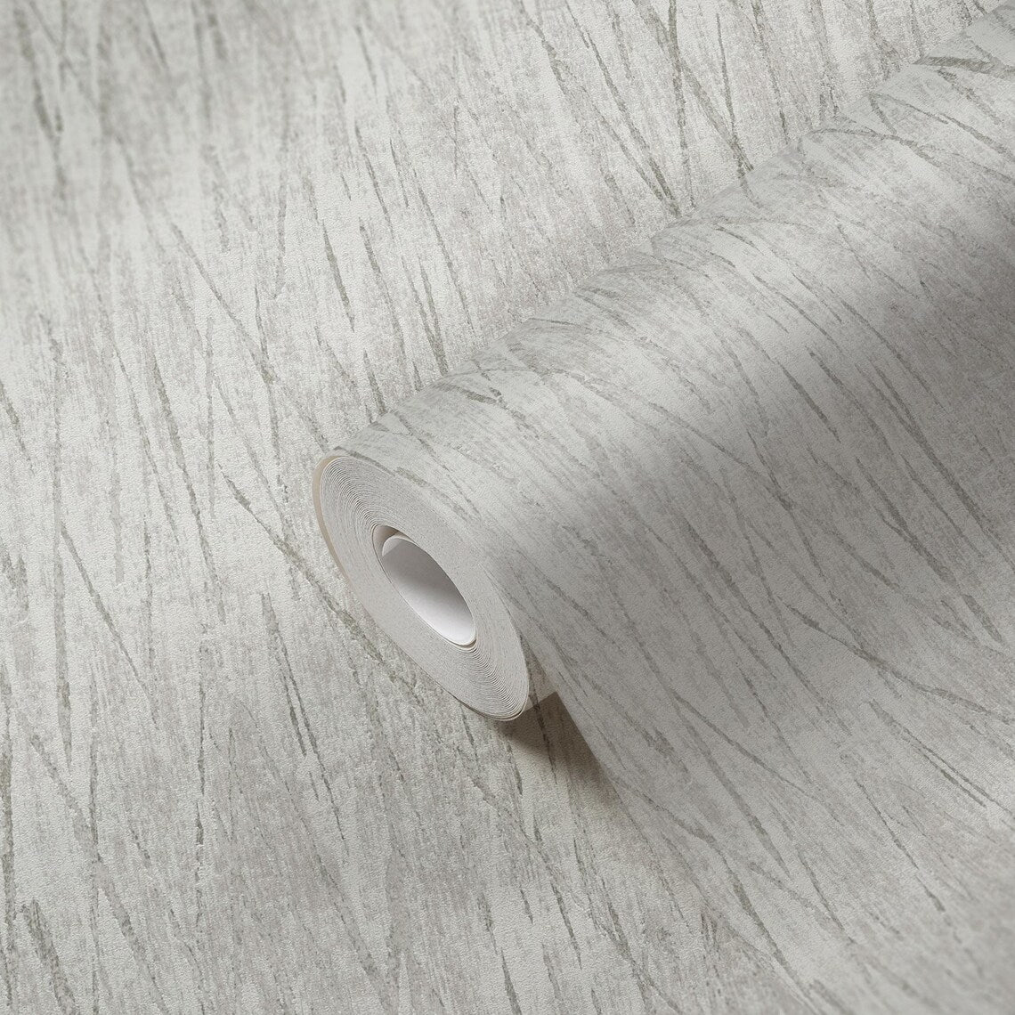 Light Silver Grey Abstract Scratch Wallpaper