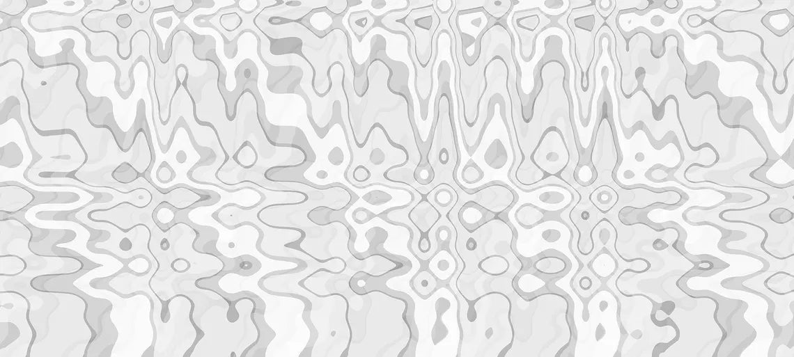 Wrinkled Toile de Jouy Wall Mural, Distressed French Country