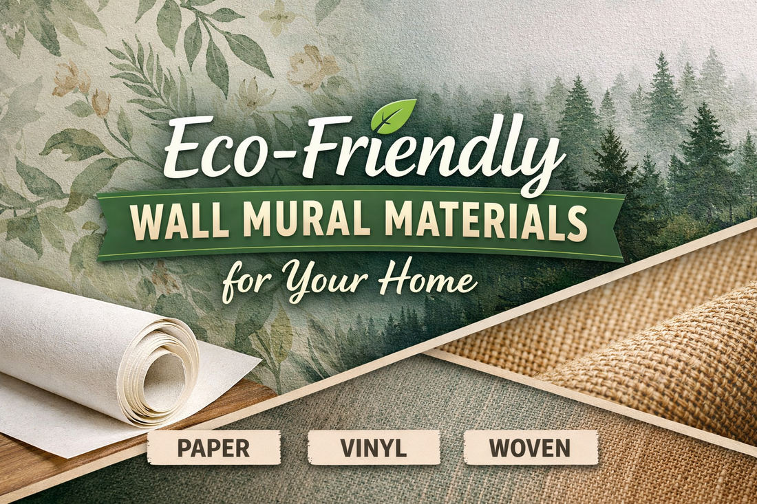 Where to Find Eco-Friendly Wall Mural Materials for Your Home