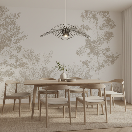 Under the Gentle Canopy, Woodland Serenity Mural