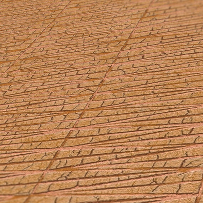 Terracotta Woven Texture Wallpaper