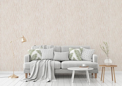 Blush Pink Abstract Scratch Wallpaper, Rose Gold Line Textured