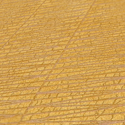 Metallic Gold Woven Texture Wallpaper, Herringbone Cane Effect
