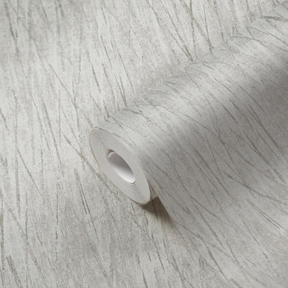 Light Silver Grey Abstract Scratch Wallpaper