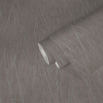 Deep Taupe Abstract Scratch Wallpaper