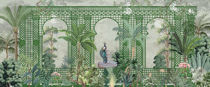 The Royal Conservatory: Peacock & Trellis Mural