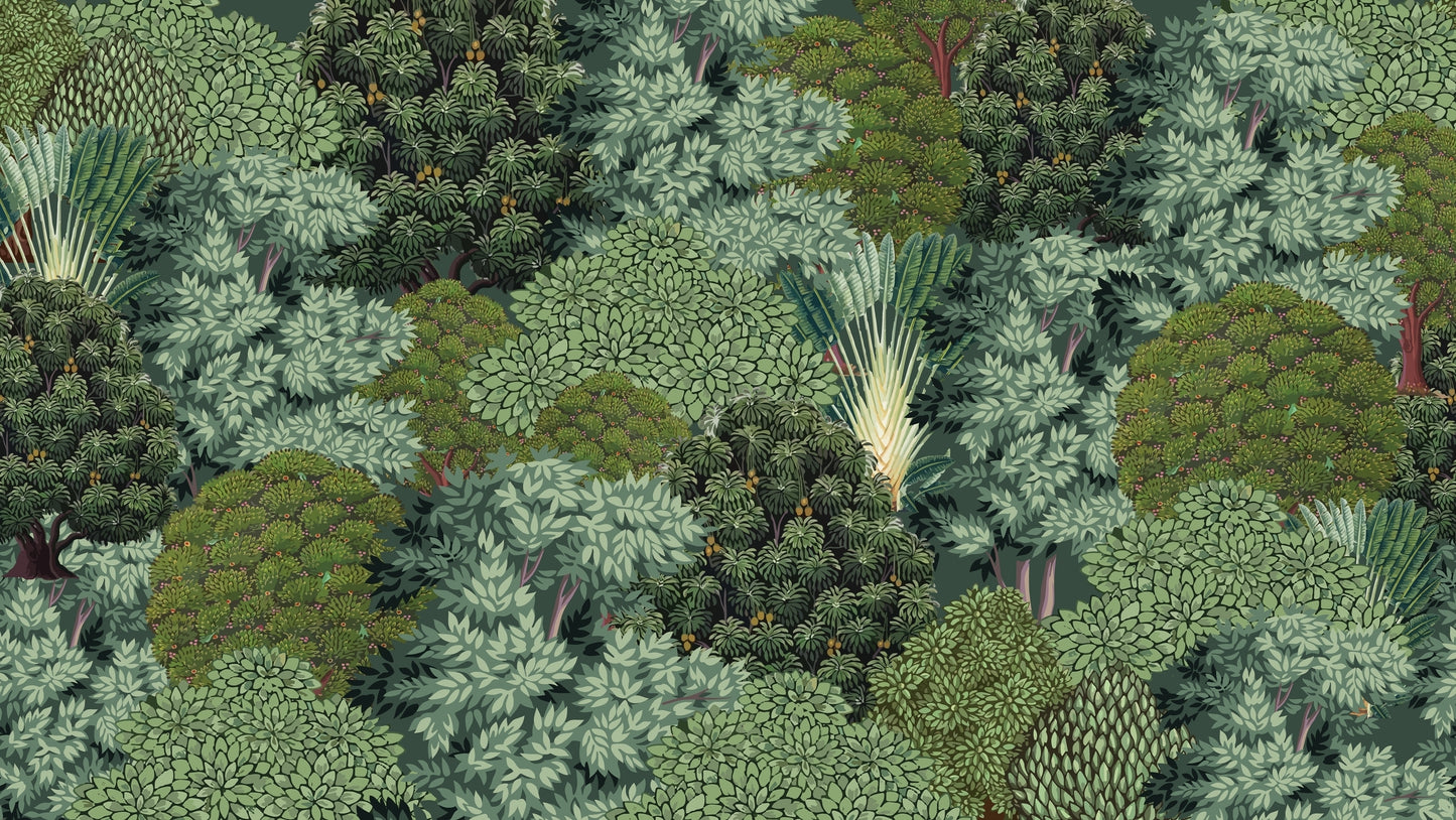 The Emerald Canopy Mural