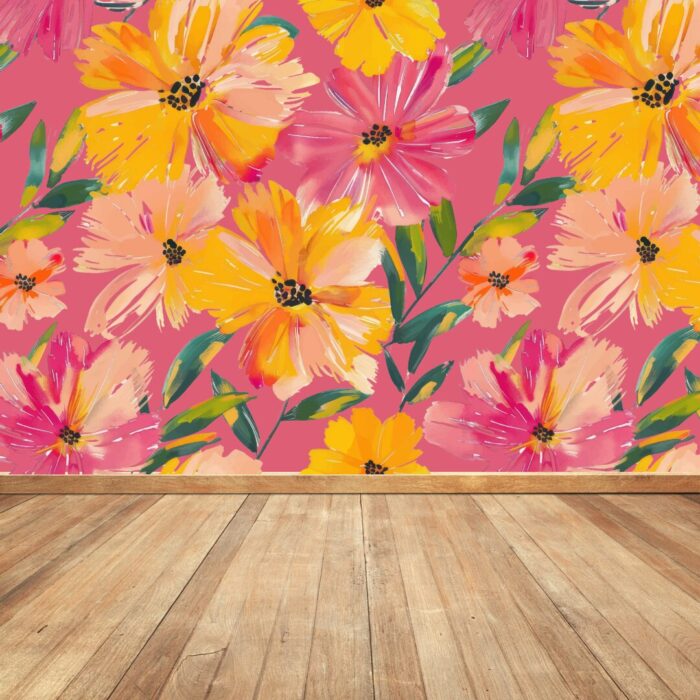 Vibrant Floral Burst