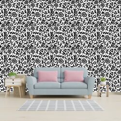 Modern Abstract Black & White