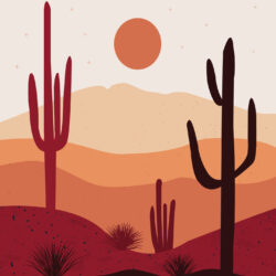 Desert Bliss Mural - Image 2