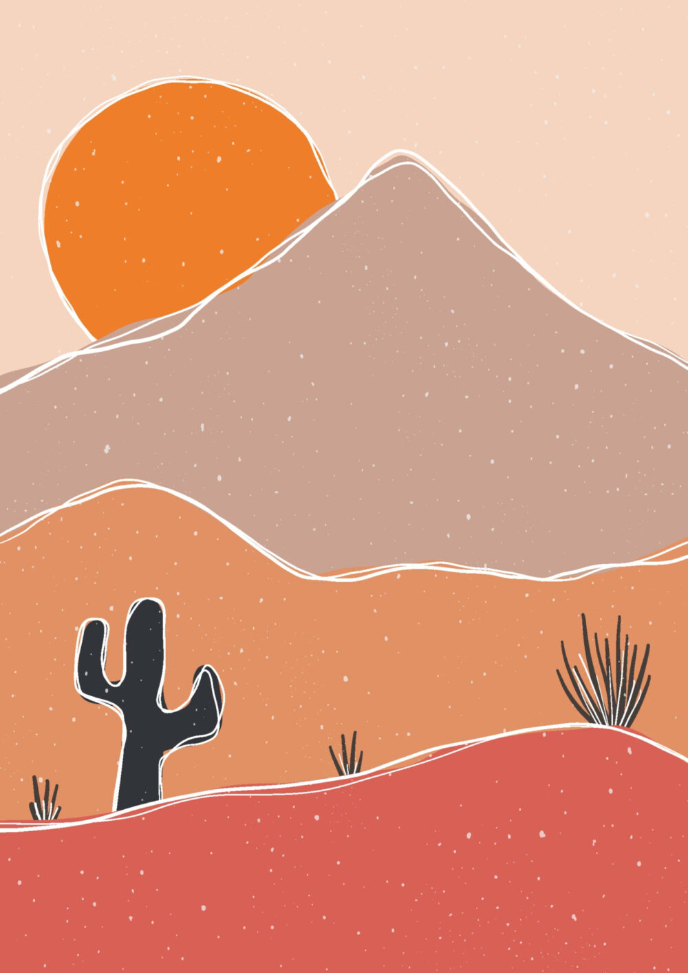 Desert Sunset Serenity - Image 2